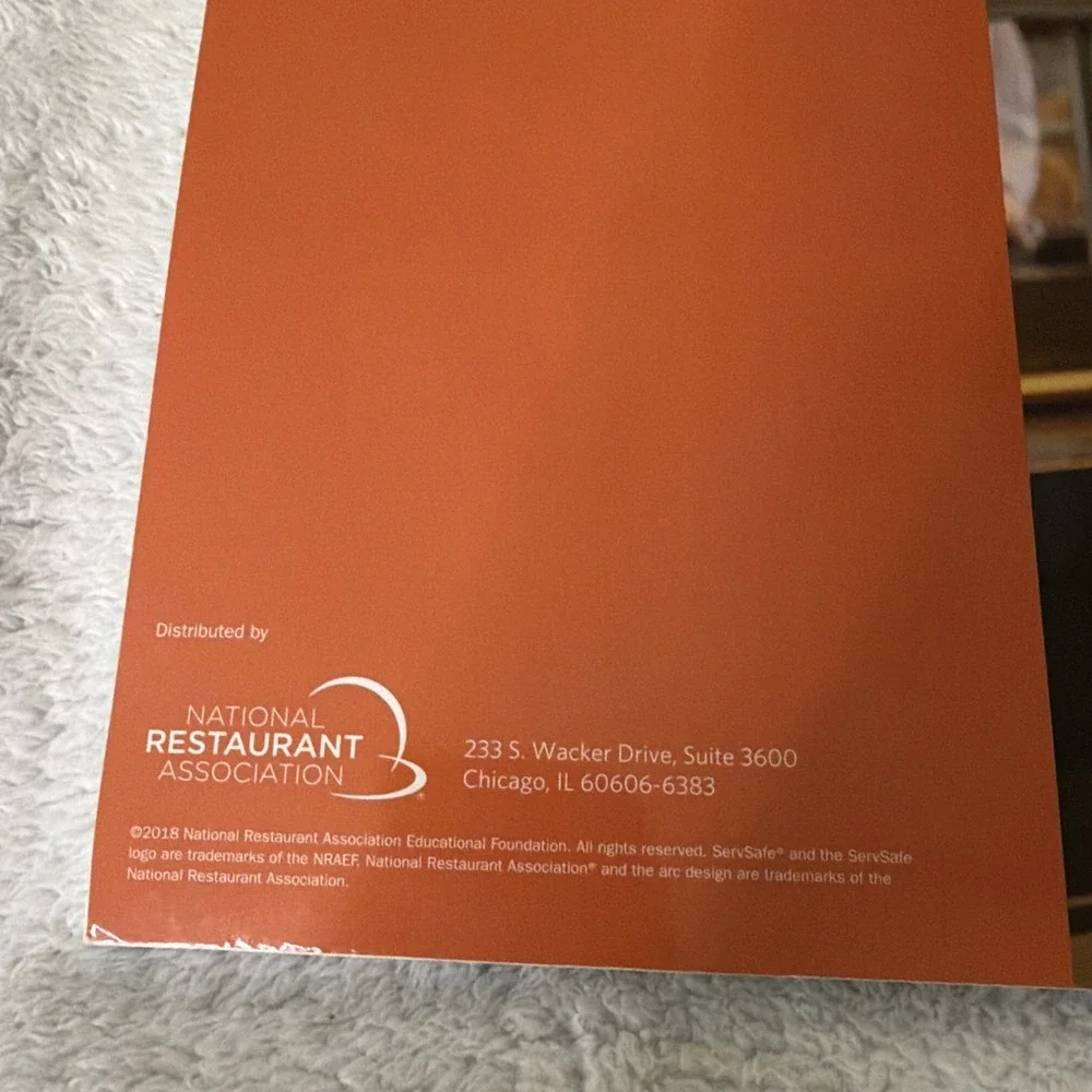Servsafe Manager - 7th Edition Paperback 2018 FDA FOOD CODE UPDATES 2017